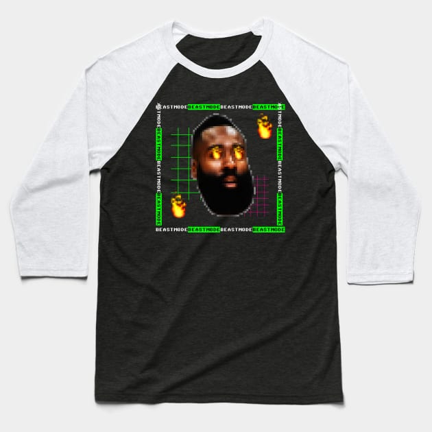 Harden Baseball T-Shirt by juanc_marinn